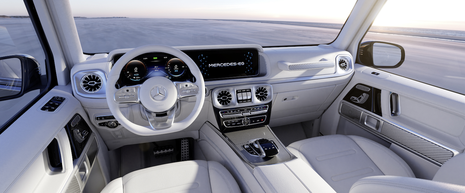 Mercedes-Benz EQG interior